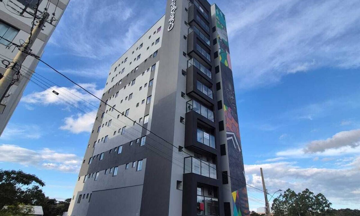 Bonfim Apartment | 1 studio-style apartment in São João del Rei, Minas Gerais, with spacious rooms.