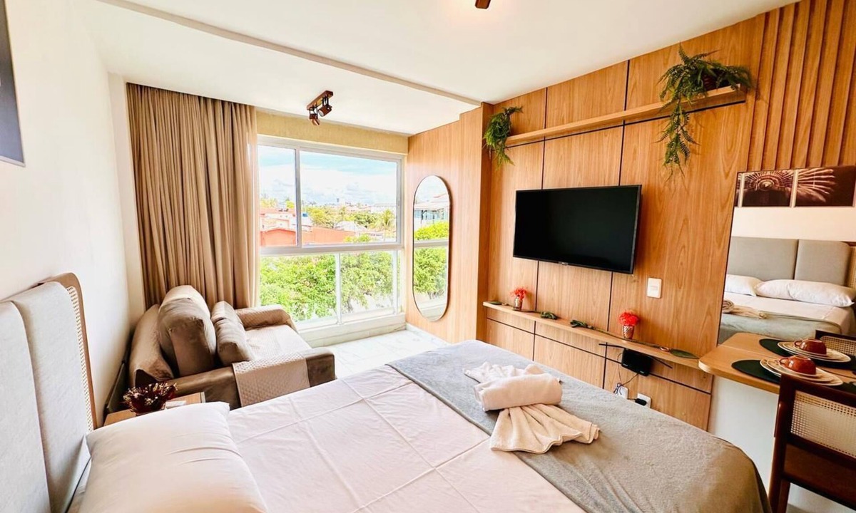 Centro Apartment | 150m from the beach | Luxury apartment with rooftop pool in Porto de Galinhas