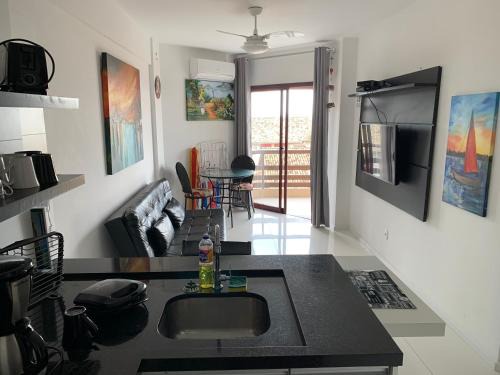 Ingleses Norte Apartment | Apartamento com Vista do Mar em Residencial com Piscina