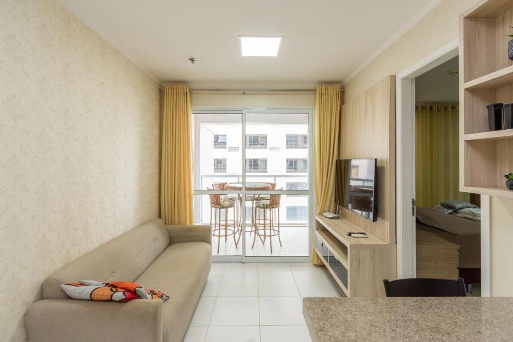 Goiania Apartment | Apartamento de 1 quarto - Edifício Metropolitan Barcelona - JARDIM GOIAS - Wi-fi - Garagem - MB1307B