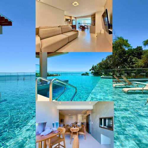 Itacolomi Apartment | Apartamento em Condomínio Frente-Mar com Piscinas, Jacuzzi Aquecida, Sauna, Academia, Brinquedoteca, Churrasqueira na Sacada, Cozinha Completa e Lazer de Home Club