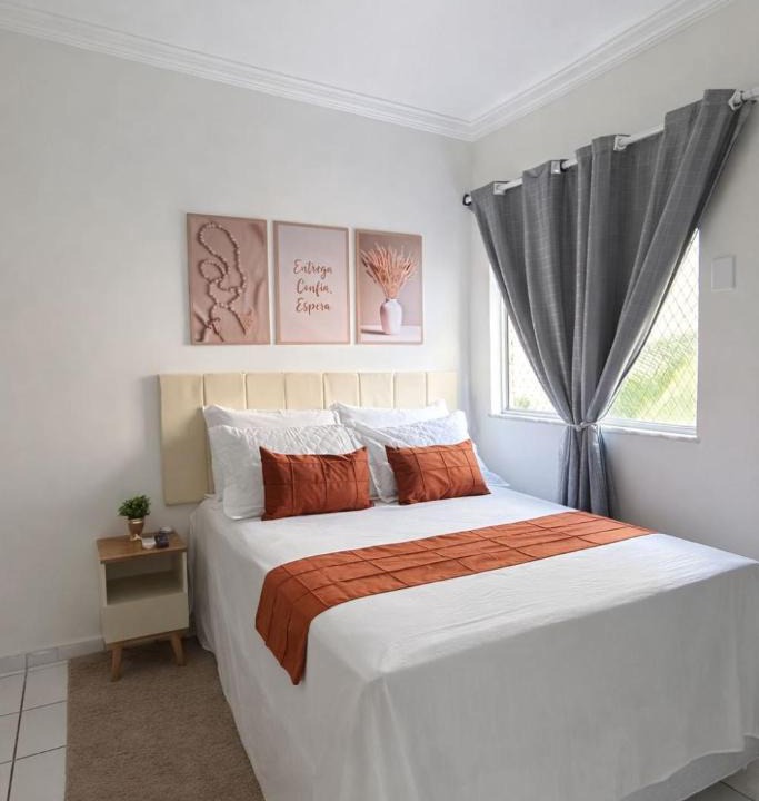 Sao Luis Apartment | Apartamento Premium no Bairro Vinhais - Ar na sala, suíte e perto do Shopping