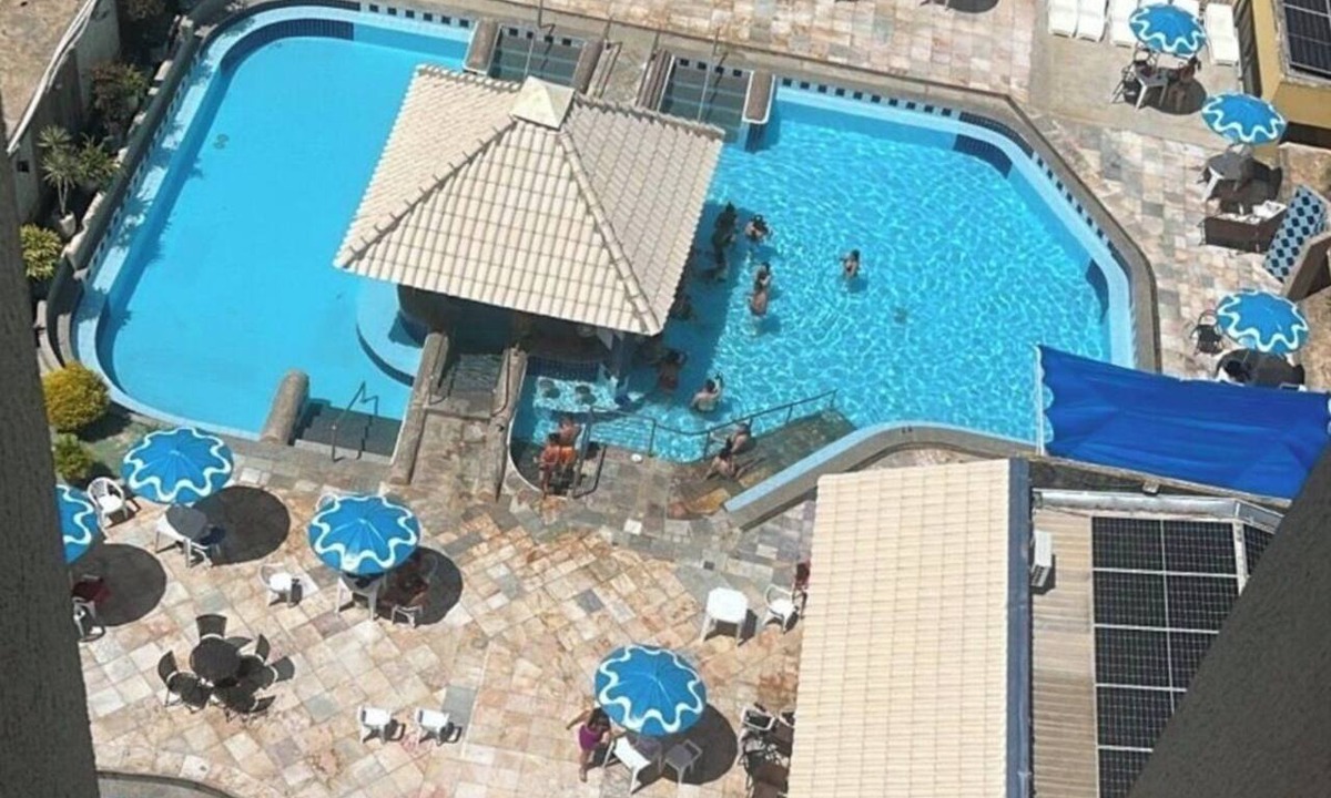 Prive das Caldas Apartment | Apartment for 6 people with Water Park Caldas Novas city center 5 Swimming Pools + Hot Tub + Garage