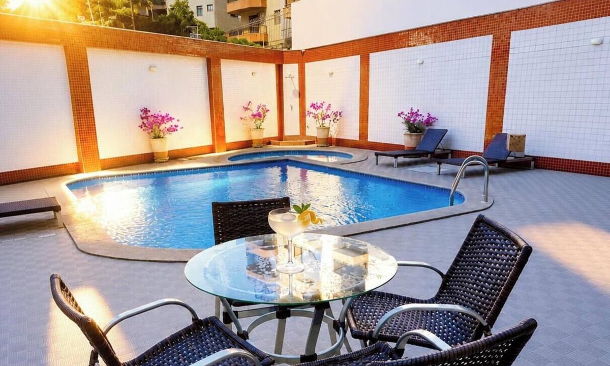 Centro Apartment | Apartment with Pool and Air Conditioning at Praia do Forte