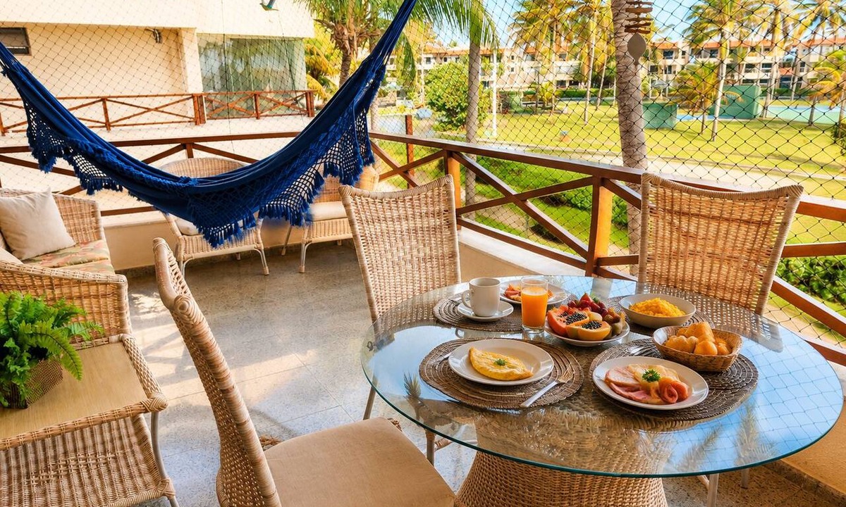 Porto das Dunas Apartment | APT 3 suites: Cond Aquaville - 1 km from Beach Park