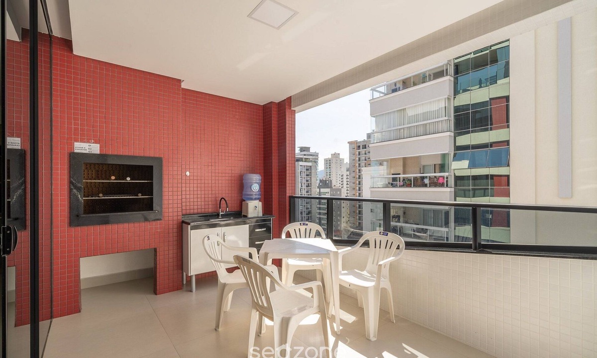 Castelo Branco Apartment | Apto 2Q c/churrasq. 500m da Meia Praia ROT1001