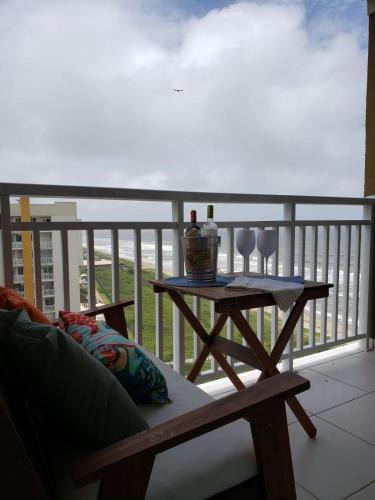 Barra Velha Apartment | Apto beira-mar pé na areia