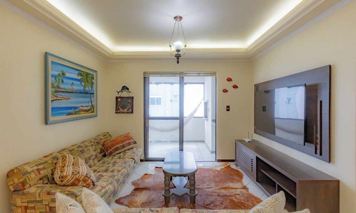 Centro Apartment | Apto c Churrasqueira e Garagem 300m da praia