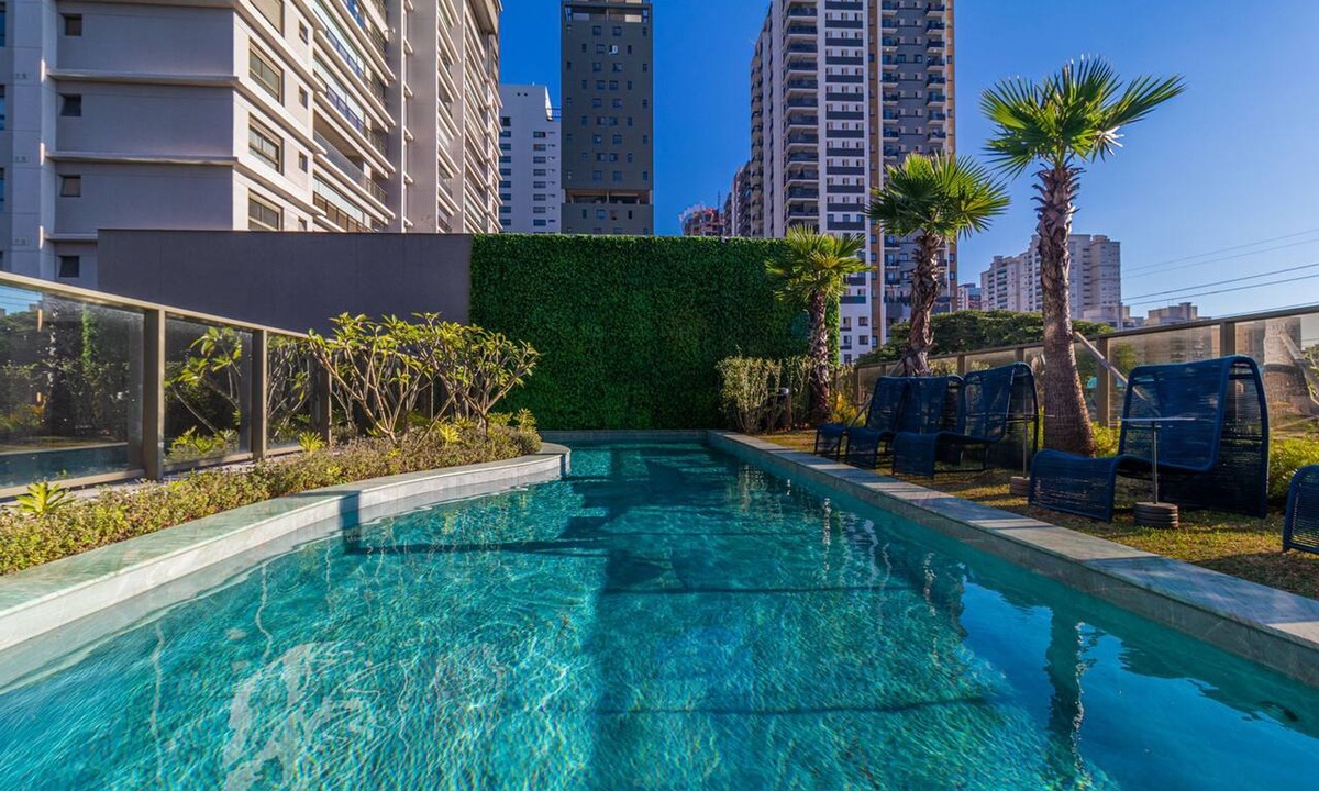 Campo Belo Apartment | Apto com Piscina e Academia perto do Aeroporto CGH
