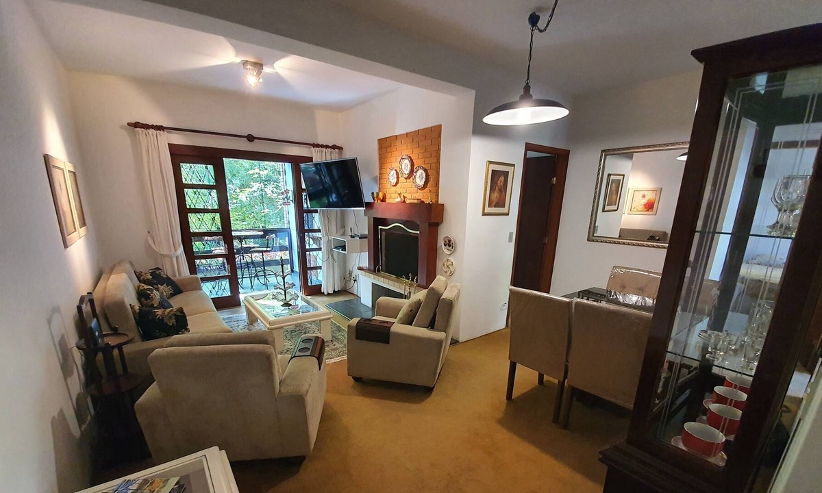 Campos do Jordao Apartment | Beautiful Apartment in Capivari Center 100m BADEN point-Gated Community