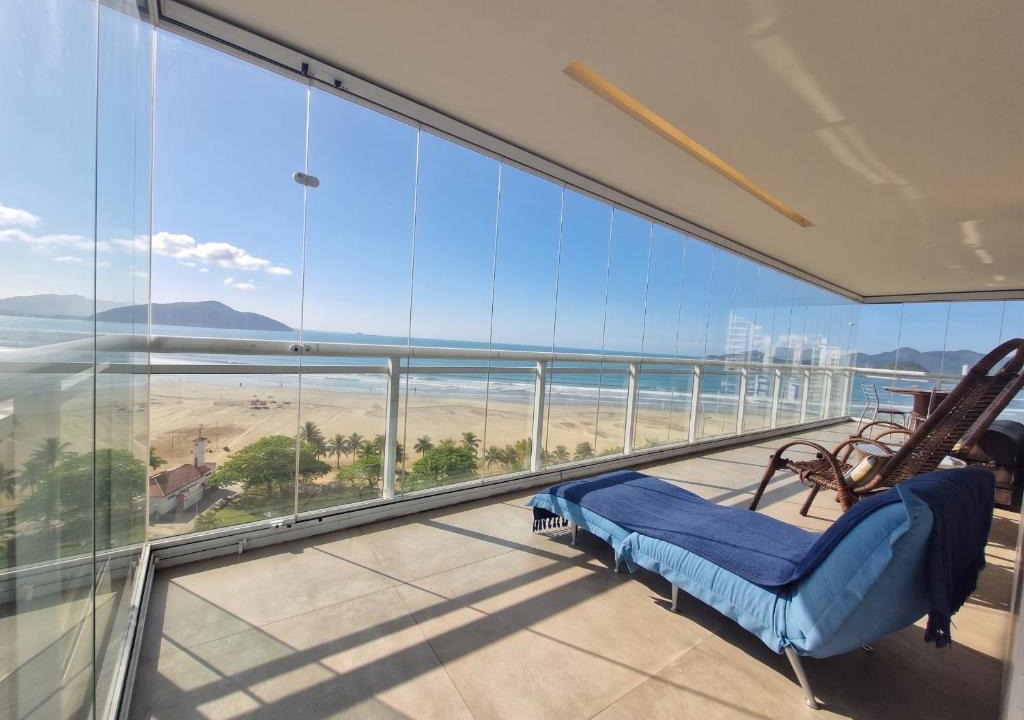 Pompeia Apartment | Book Santos Unlimited 901 de Frente para o mar, com vista panorâmica