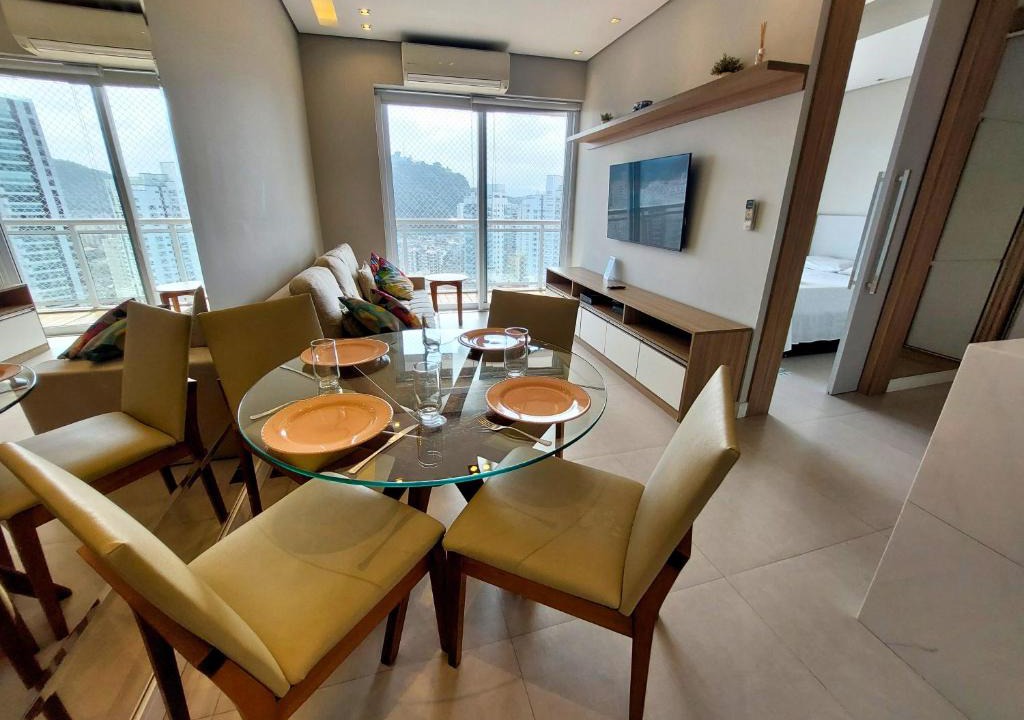 Pompeia Apartment | Book Santos Unlimited 2111 - Vista Mar & Piscina