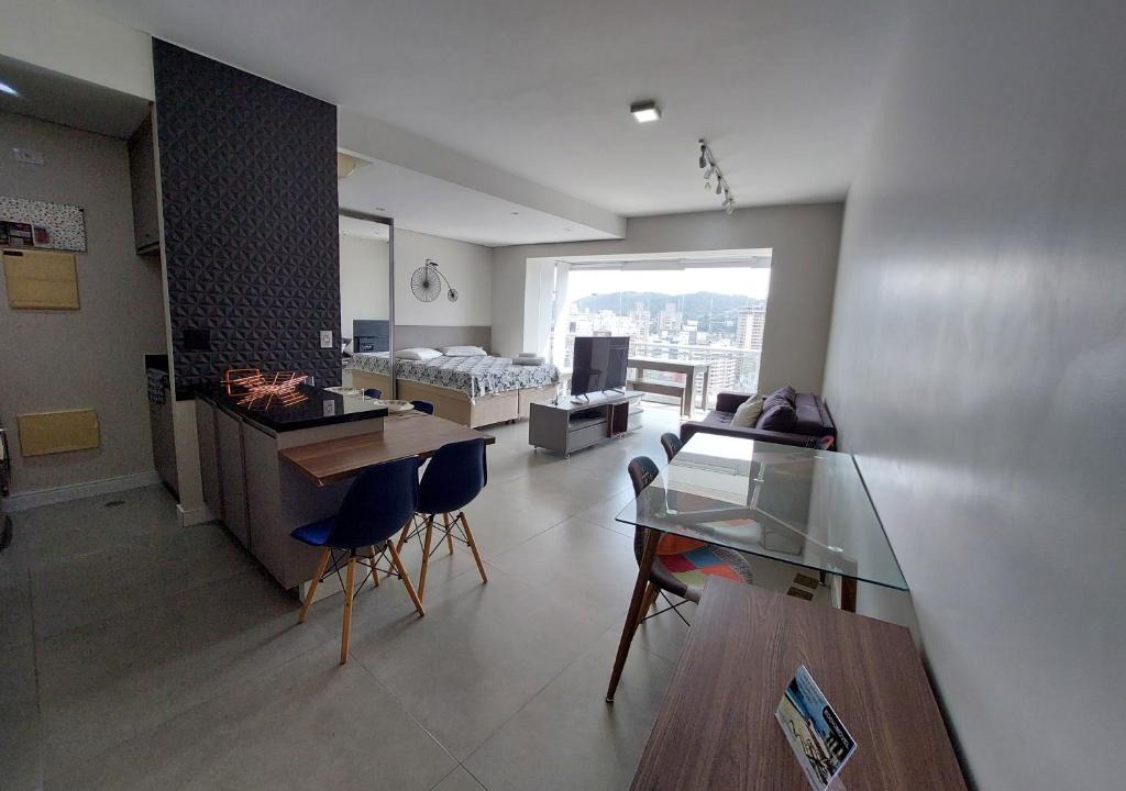 Pompeia Apartment | Book Santos Unlimited 1710 - Varanda Integrada Vista Mar