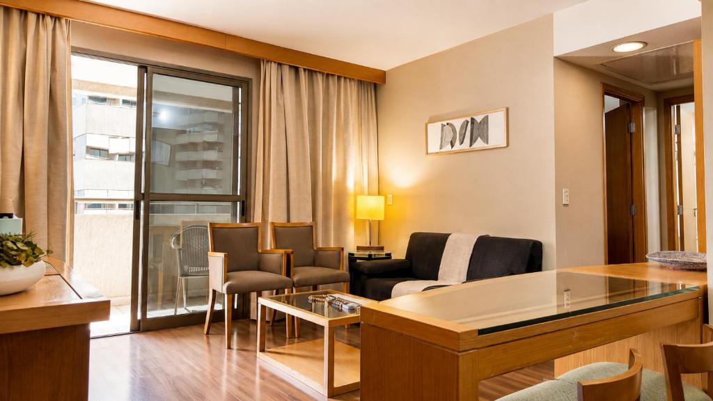 Setor Hoteleiro Sul Apartment | Brasil 21 Suites, 60 m2, ao lado do Parque da Cidade e Pátio Brasil