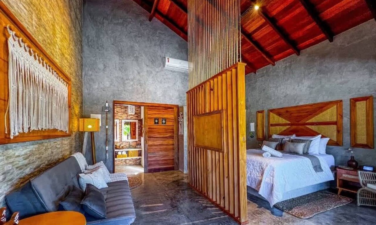 Corguinho House | Bungalow Live Pé na Areia - Vista Mar