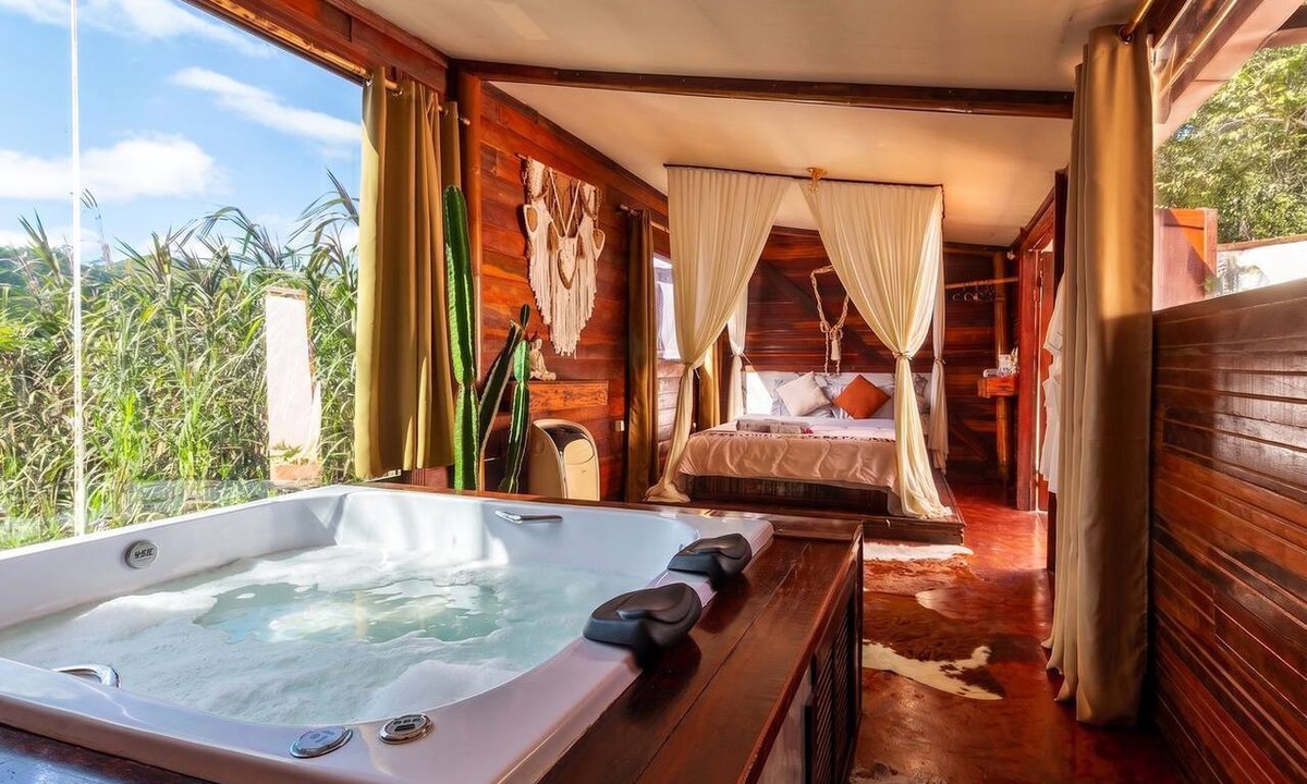 Sao Sebastiao das Aguas Claras Cabin | Cabana Privativa com Hidromassagem e Churrasqueira
