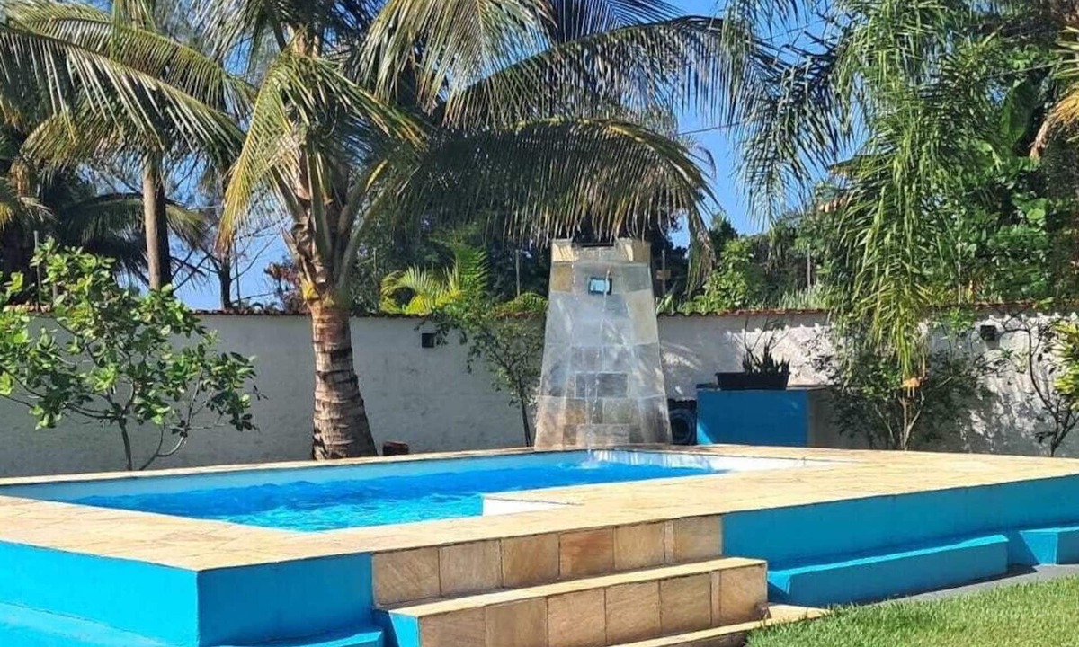 Raul Cury House | Casa c pisc, churrasq, pet friendly a 200m do mar
