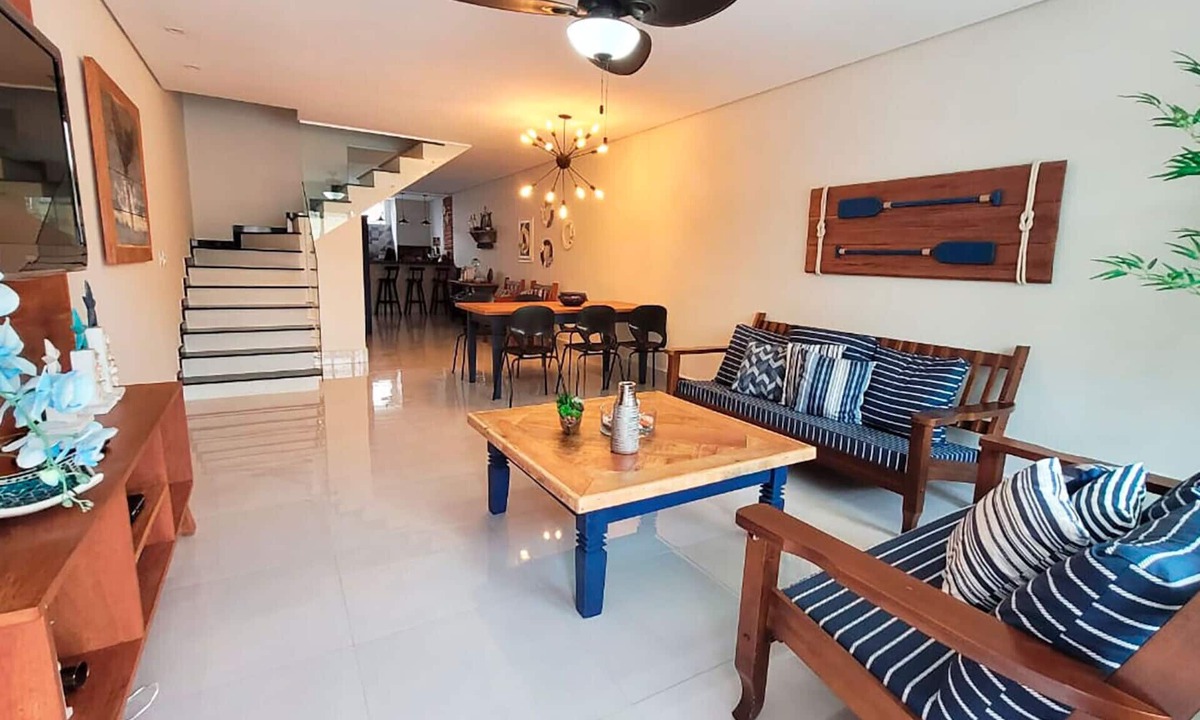 Juquehy House | Casa com churrasq a 750m da Praia de Juquehy/SP