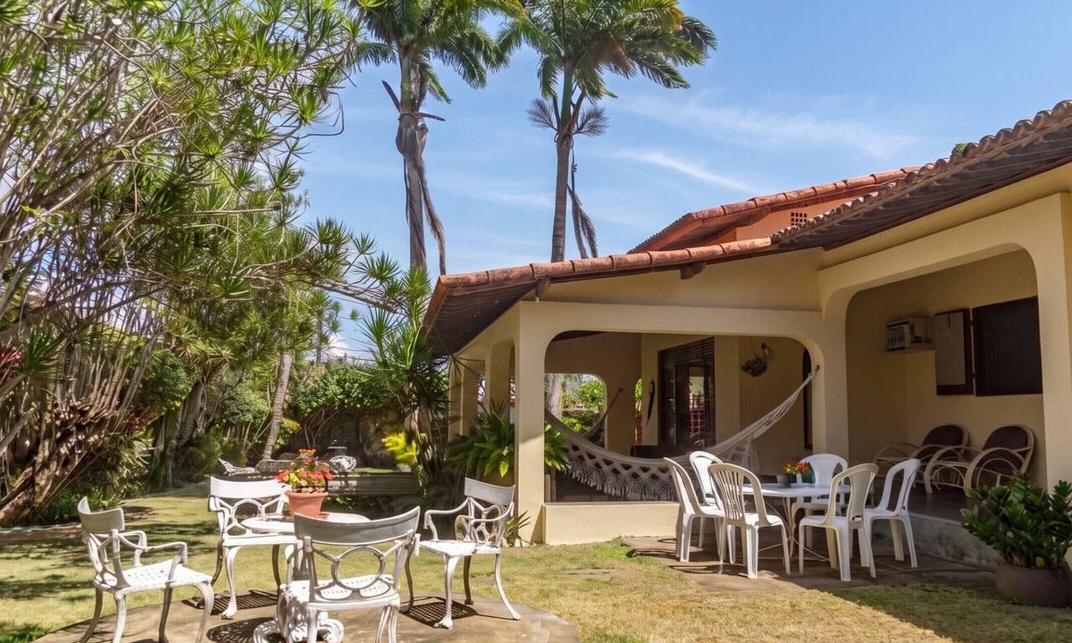 Ponta Negra House | Casa com Jardim para 12 | Praia de Ponta Negra