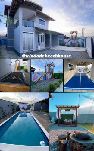 Barra do Itapocu House | Casa com piscina aquecida e mesa de sinuca