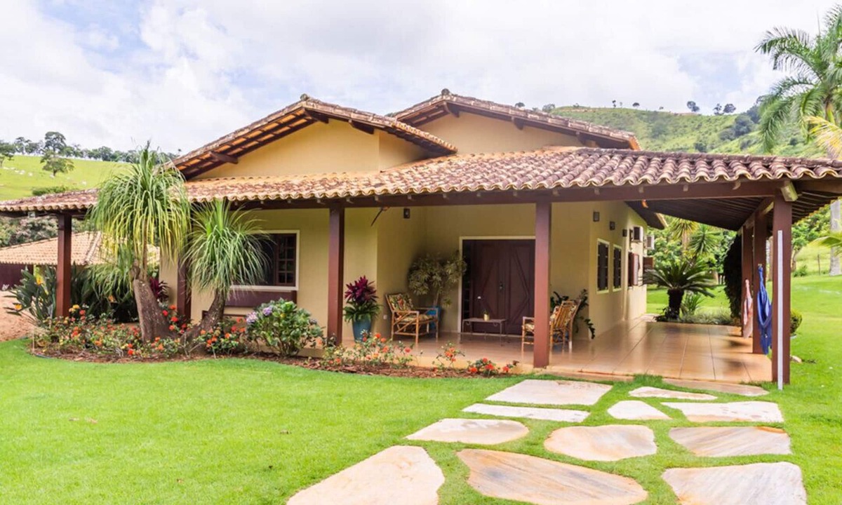 Capitolio House | Casa de Campo com Rede e Piscina p/12 | Capitólio