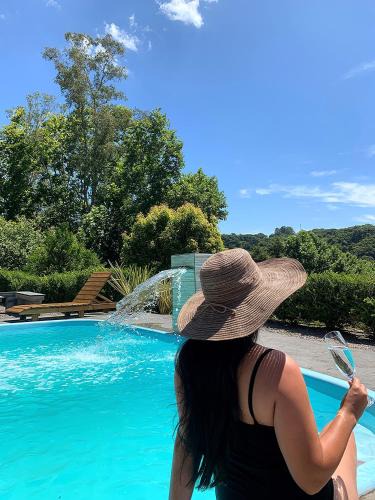 Santa Helena Ski Chalet | Casa na árvore com banheira, piscina, trilha, cavalo