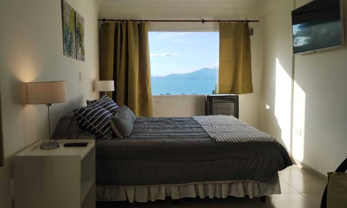 Centro Apartment | Centrally located studio with beautiful lake view.