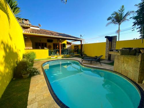 Rosario House | Chácara casa em Atibaia com piscina e churrasqueira em condomínio