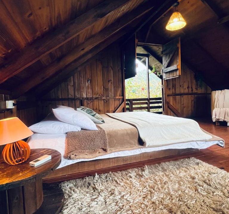 Osorio Ski Chalet | Chalé com Hidro, Lareira e Piscina Privativa