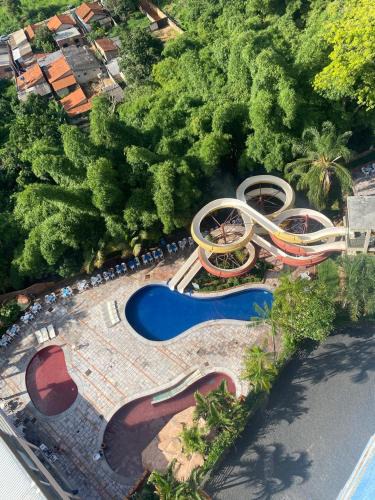 Caldas Novas Apartment | Cobertura exclusiva com churrasqueira privativa no Golden Dolphin Grand Hotel