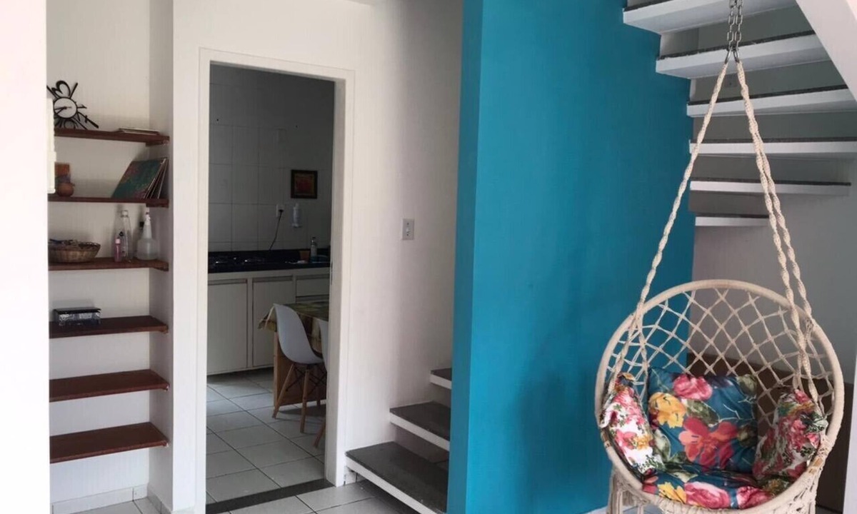 Atalaia House | Comfortable duplex, 3 bedrooms (1 suite), Wi-Fi, air conditioning. 2 minutes from the beach. Cozy.