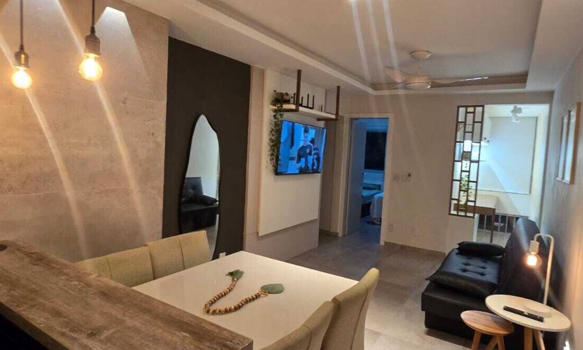 Jardim Camburi Apartment | Decorated corner near the beach in Jardim Camburi