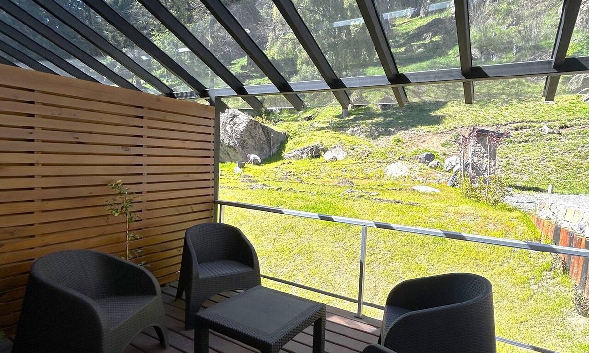 San Martin de los Andes Condo | Enjoy with your family the best view of the waterfall I Ayres del Bosque Accommodations
