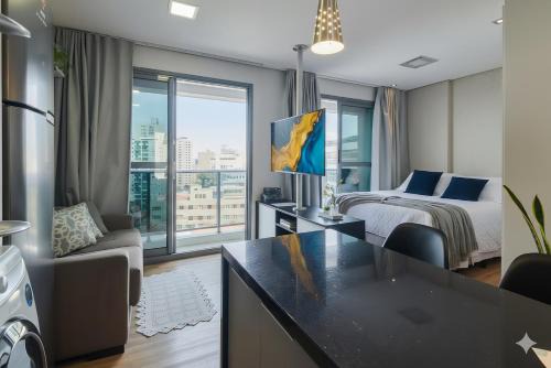 Reboucas Apartment | Estúdio Aconchegante no Centro de Curitiba - Ar Condicio e Localização Perfeita!