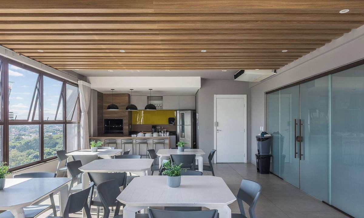 Mossungue Apartment | Estúdio Moderno com Churrasqueira e Garagem ECO1110