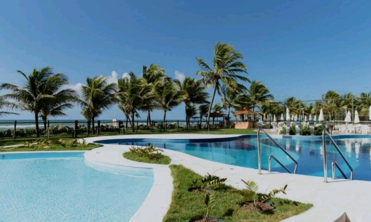 Jenipabu Apartment | EXCELLENT 3-BEDROOM APARTMENT, FURNISHED, OCEANFRONT, WITH MAID SERVICE.