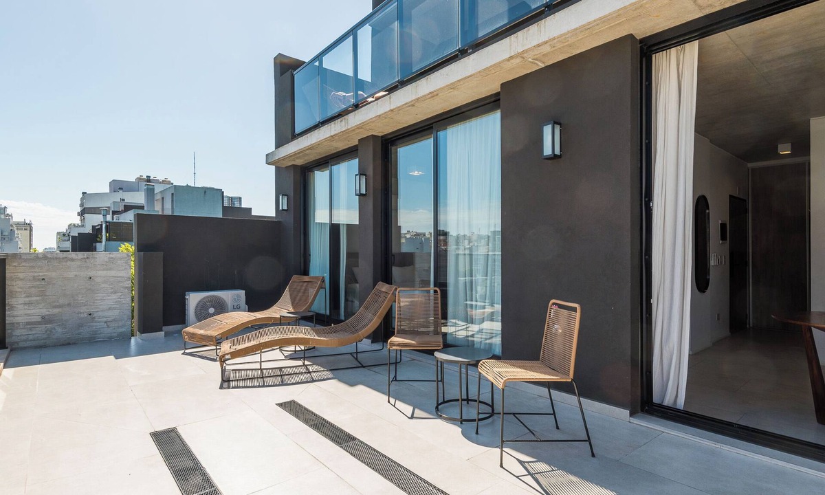 Colegiales Apartment | Exclusivo apartameto en Palermo Hollywood con balcon terraza