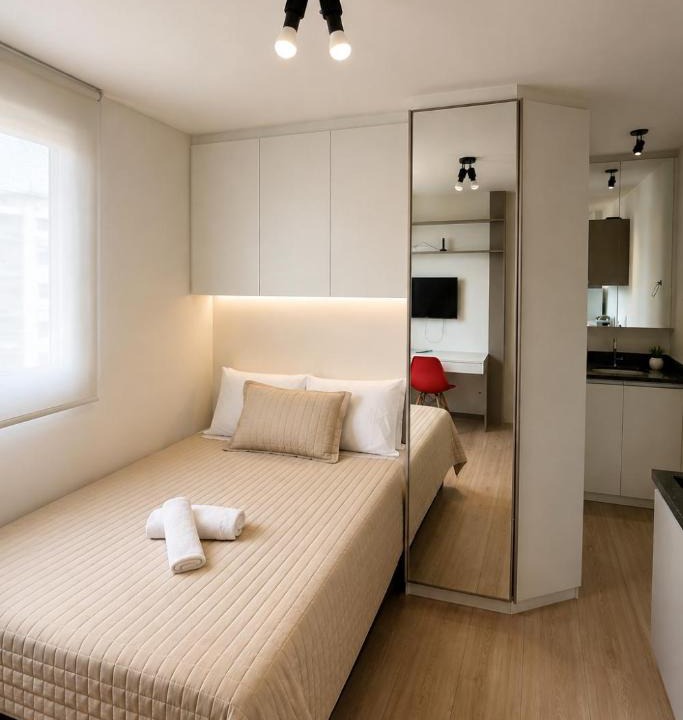 Prado Velho Apartment | Flat bem localizado, completo e bem aconchegante