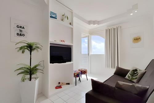 Sao Jose da Coroa Grande Apartment | Flat com Piscina Perto de Maragogi, Vista para o Mar