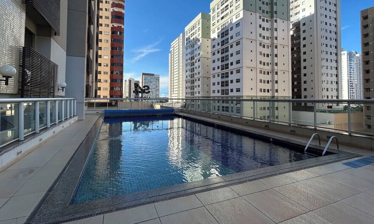 Aguas Claras Apartment | Flat com Piscina, Academia e Sauna em Águas Claras