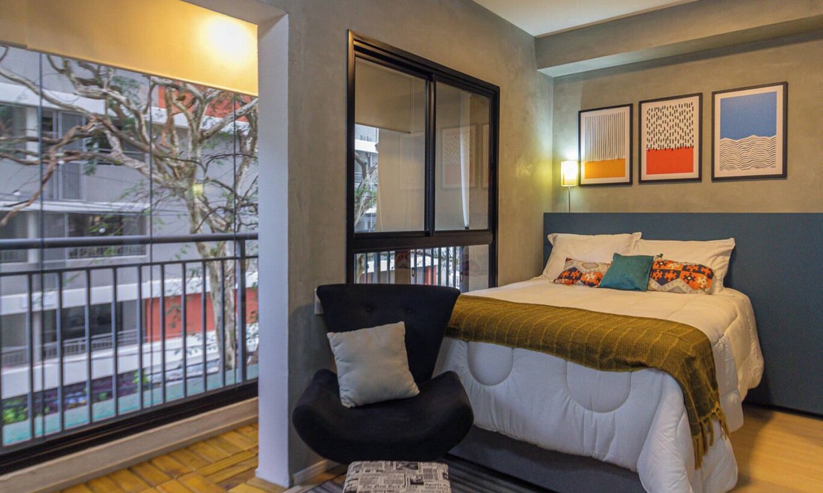 Sao Paulo Apartment | Flat Pet Friendly c Academia a 200m do metrô
