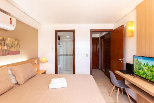 Cumbuco Apartment | [KaririBeach319B] Suíte com vista incrível