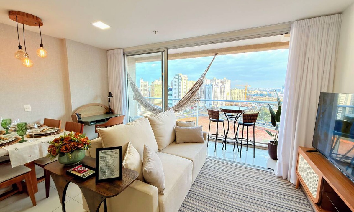 Aguas Claras Apartment | Lightness and Comfort: DFPlaza Shopping Águas Claras