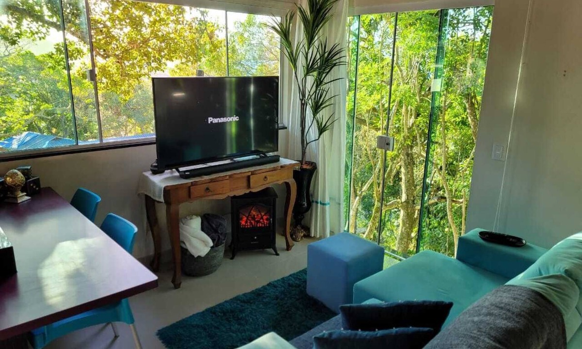 Porto Belo House | Loft surrounded by nature in the center of Porto Belo.