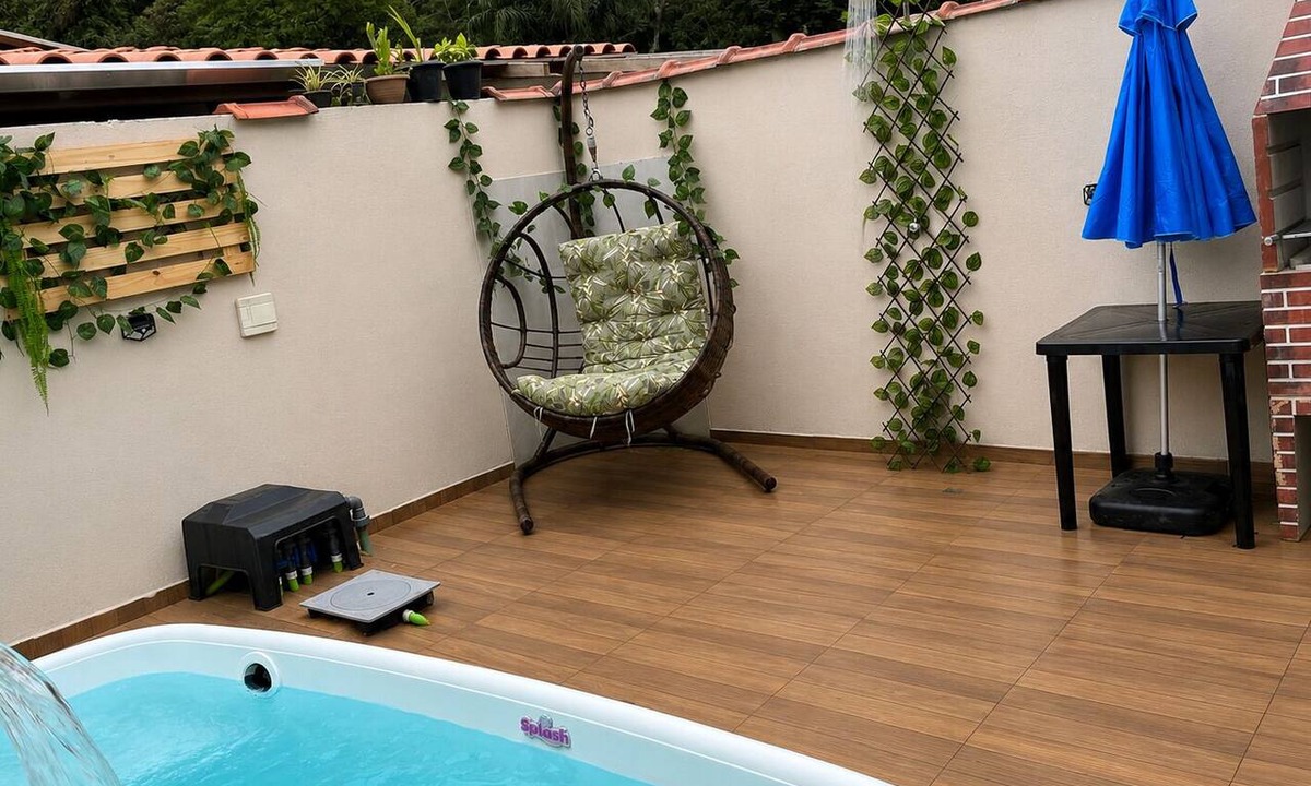 Estufa II House | Loft with private pool in Ubatuba/10 minutes from Praia Grande-Tenório-Toninha