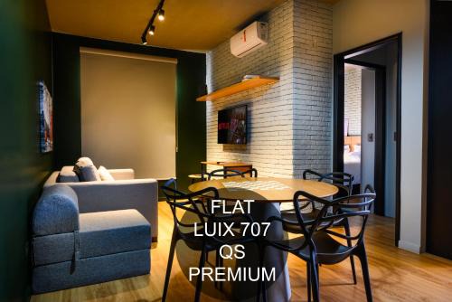 Centro Apartment | Luix Londrina Flat 707, QS 43 m2 , ar quente e frio, c garagem