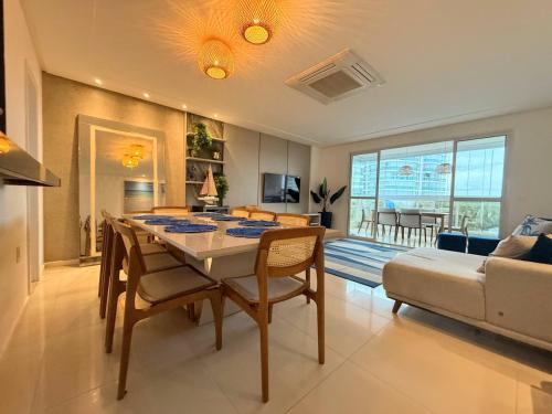 Guarapari Apartment | Luxo a Beira Mar! Apto Impecavel em Guarapari Enseada Azul - Churrasqueira, Piscina e Sauna