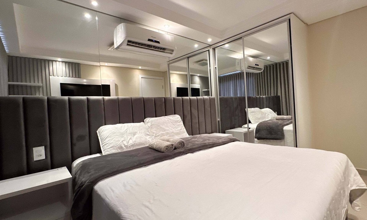 Zona 01 Hotel | Luxury Apartment in Golden Ingá | 26th Floor | Downtown Maringá | Next to the Shopping Mall