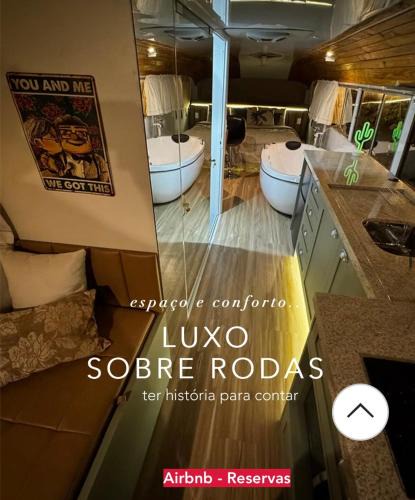 Alfredo Wagner Ski Chalet | Magic Bus - Chalé de luxo - Soldados Sebold