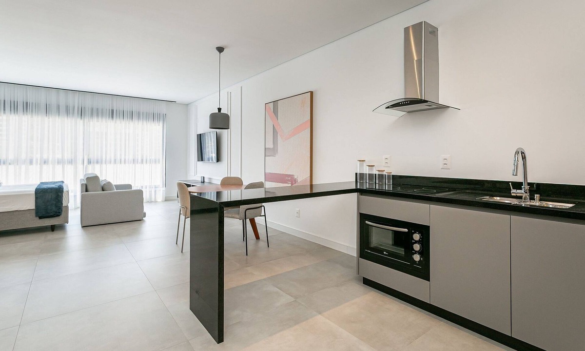 Saco Grande Apartment | Near Floripa Shopping | Gym | Technology Hub #SG07